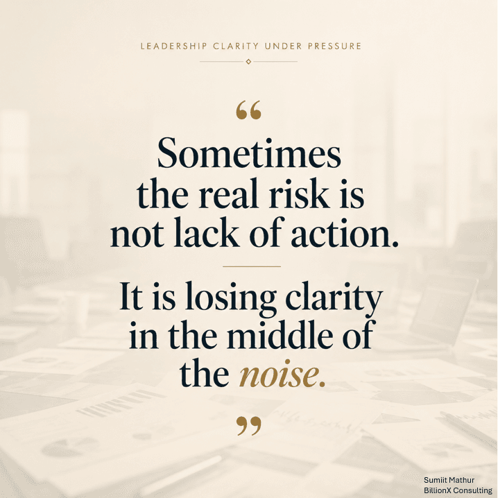 One of the Hardest Parts of Leadership Is That Everything Starts Sounding Important